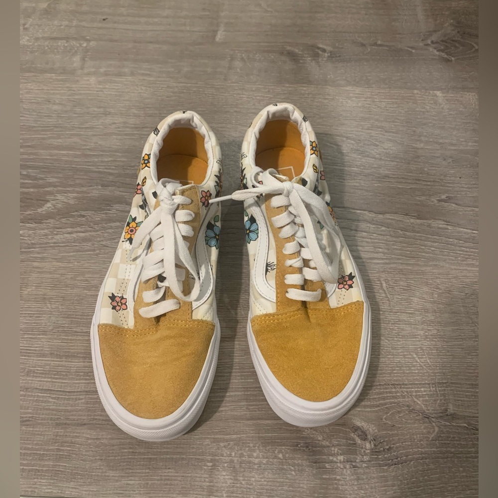 Vans Old Skool Garden Check Skate Shoe